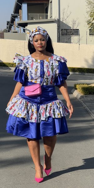 ruffle dress